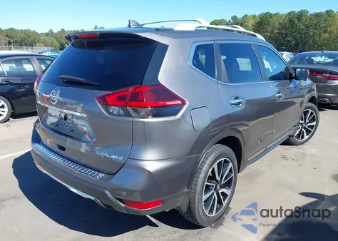 2019 Nissan Rogue Sl z USA, uszkodzony, nr VIN 5N1AT2MV6KC800327